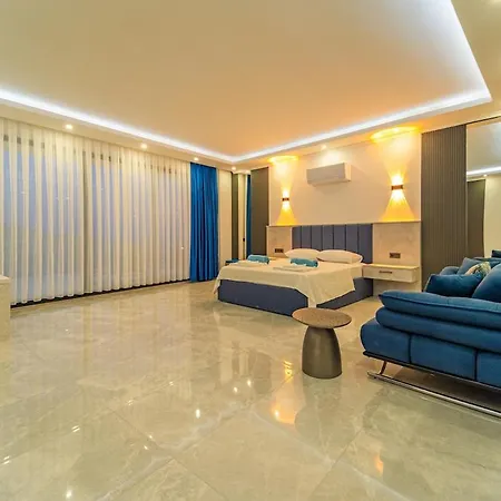Luxurious Spacious With Sauna And Turkish Bath In Kalkan וילה קס