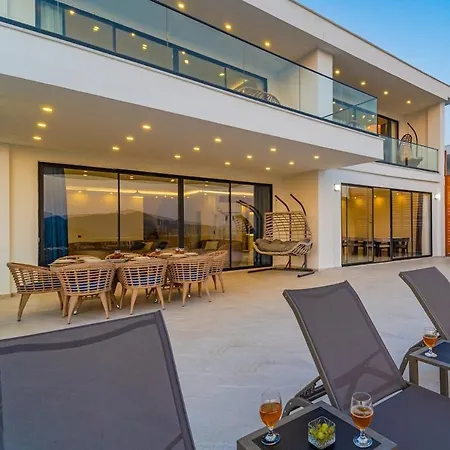 וילה Luxurious Spacious With Sauna And Turkish Bath In Kalkan קס